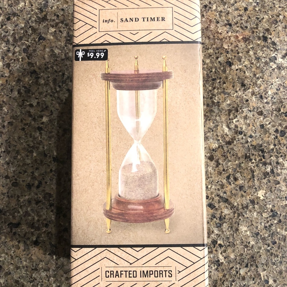 NEW Sand Timer. Great Christmas gift!